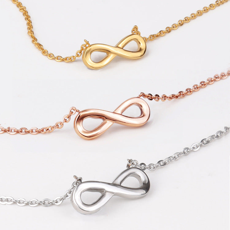 Sterling Silver Infinity Necklace