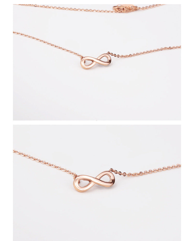 Sterling Silver Infinity Necklace