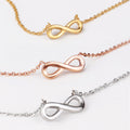 Sterling Silver Infinity Necklace
