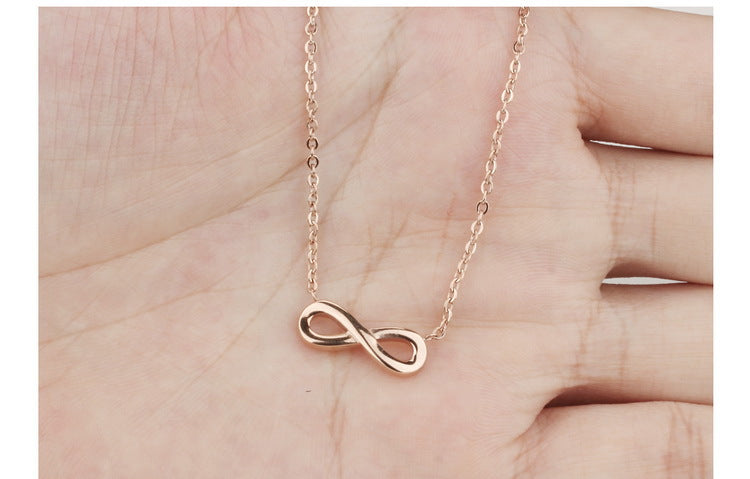 Sterling Silver Infinity Necklace