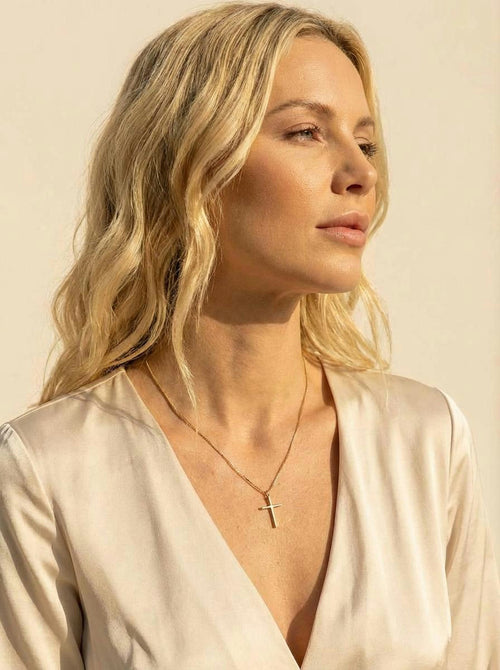 Cross Layered Necklace